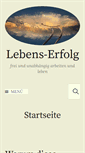 Mobile Screenshot of lebens-erfolg.de